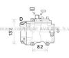 PRASCO TOK623 Compressor, air conditioning